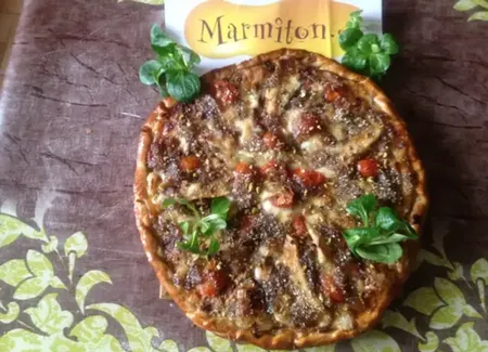 Tarte fine aux endives caramélisées