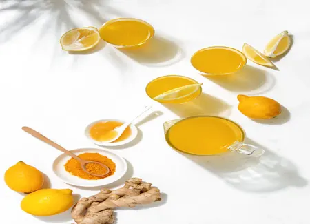 Infusion curcuma citron