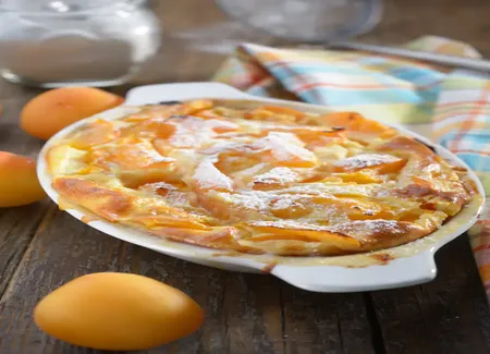 Clafoutis rapido à l'abricot