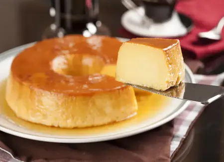 Flan portugais simple (pudim)