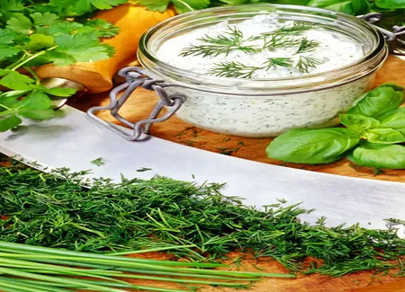 Fromage blanc aux herbes