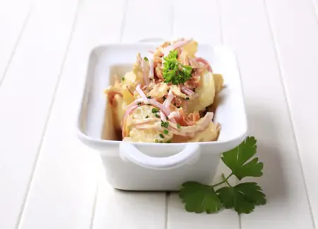 Salade piémontaise au jambon