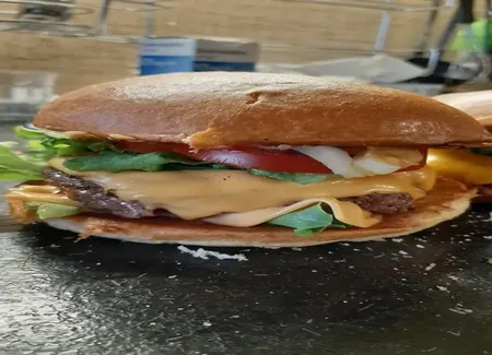 Cheeseburger au bacon