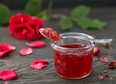 Gelée de roses bio
