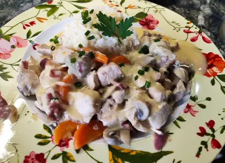 Blanquette poulet bacon