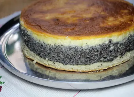 Gâteau au pavot (mohnkuchen)