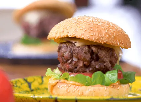 Burger de dordogne par laurent mariotte
