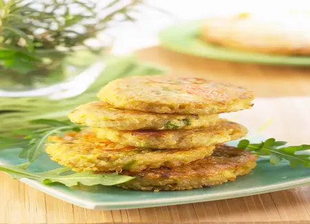 Galette végétarienne au quinoa