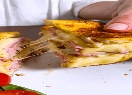 Croque monsieur façon perdu