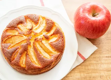 Gâteau aux pommes régime