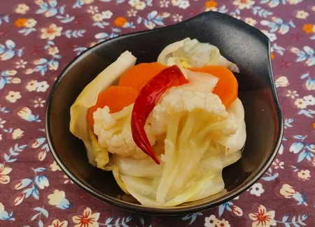 Pào cài: salade chinoise