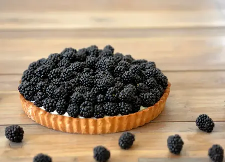 Tarte aux mûres facile