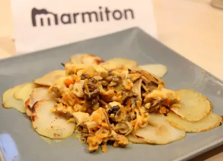 Poulet aux chanterelles