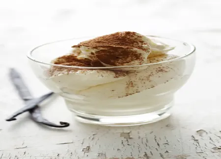 Mousse à la vanille