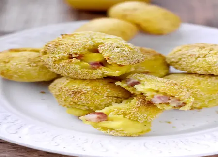 Jambon purée façon boulette