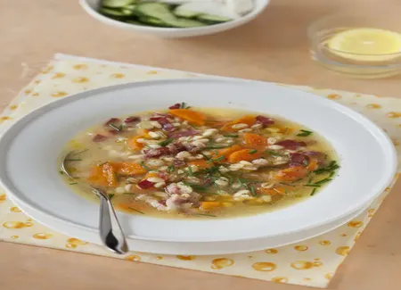 Potage à l'orge des grisons (suisse)
