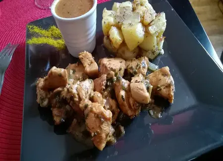 Poulet miel / coca