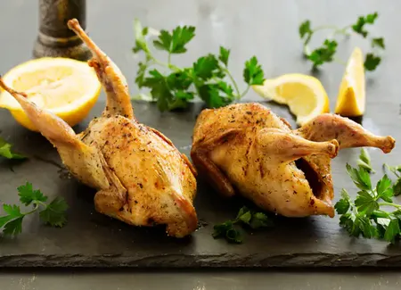 Pintade au calvados