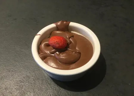 Mousse au chocolat au zeste d'orange