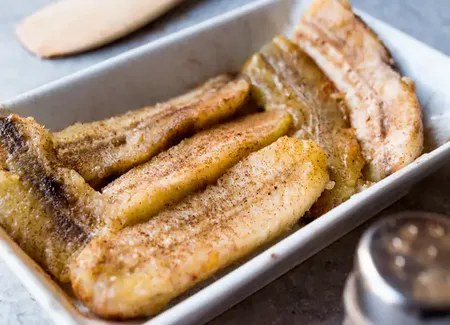 Papillotes de banane au gingembre