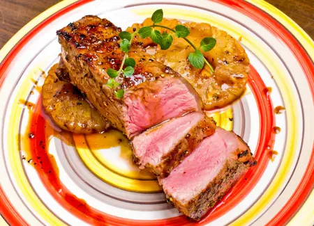 Filet mignon de porc à l'ananas rapide