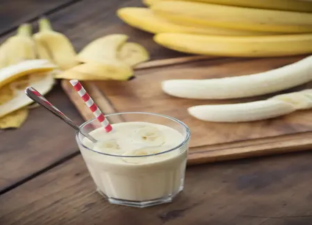 Smoothie yaourt banane
