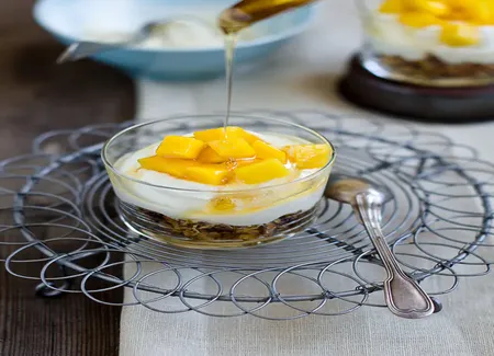 Verrine mangue coco