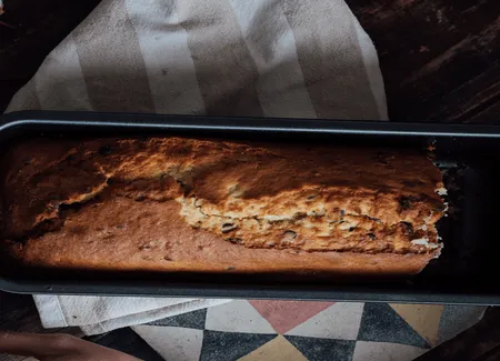 Cake aux pralines roses