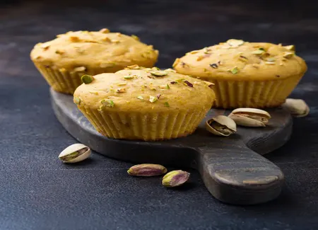 Financiers à la pistache