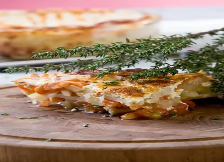 Gratin de fenouil et tomates