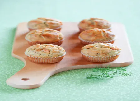 Muffins au saumon