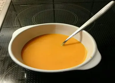 Purée de butternut au lait de coco