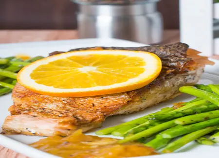 Saumon à l'orange