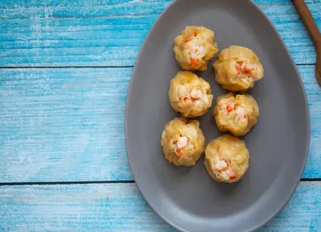 Bouchées vapeur poulet crabe (chine)