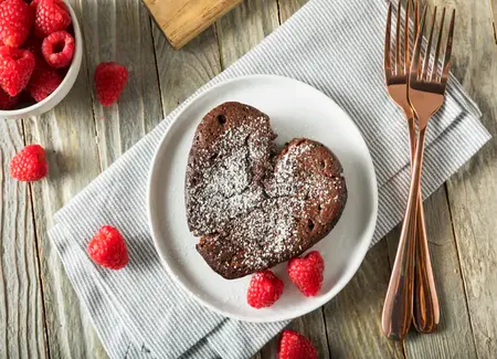 Le coeur en chocolat