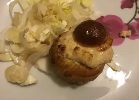 Petites brioches au jambon et au gruyère