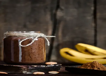 Confiture bananes chocolat