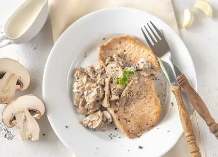 Filet mignon au roquefort et au porto