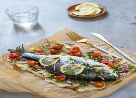 Dorades au persil