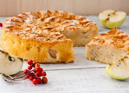 Gâteau aux pommes facile au fromage blanc
