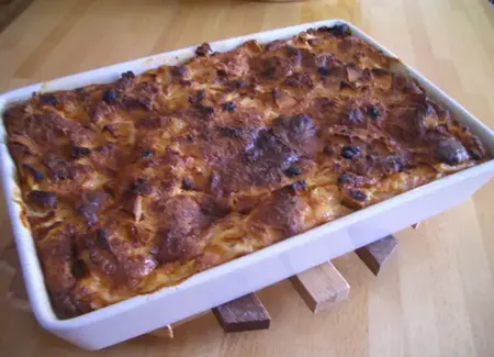 Pudding aux raisins