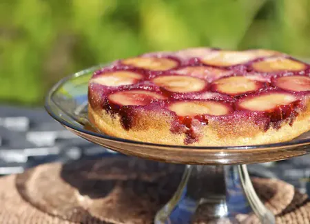 Gâteau fondant aux prunes de missc