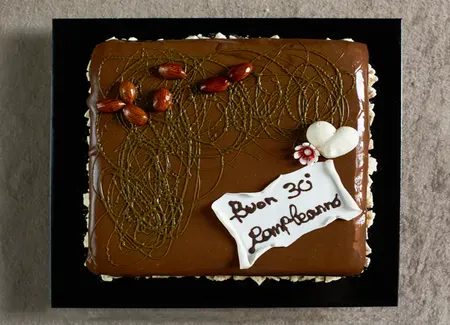 Mon gateau au yaourt façon gateau d'anniversaire