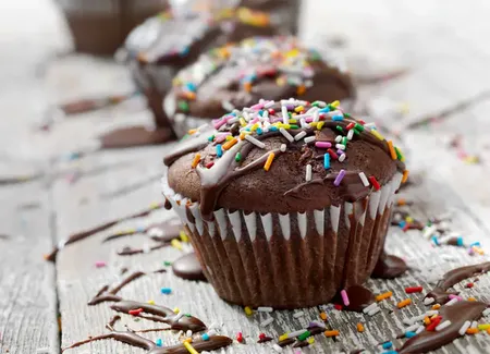 Cupcakes au chocolat (spécial enfants)