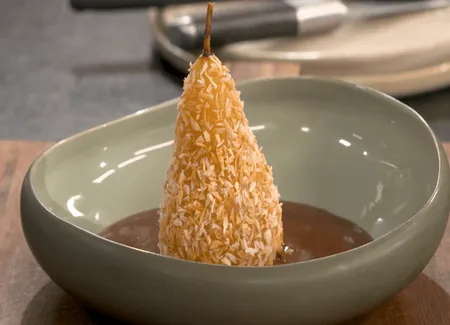 Poire choco coco par laurent mariotte