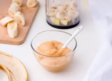 Banane au jus d'orange et cannelle