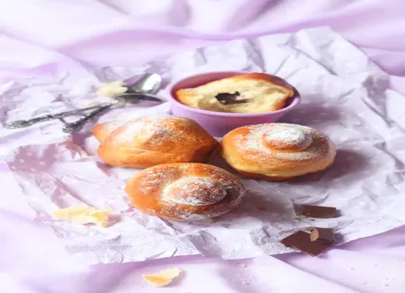 Brioches au chocolat fondant