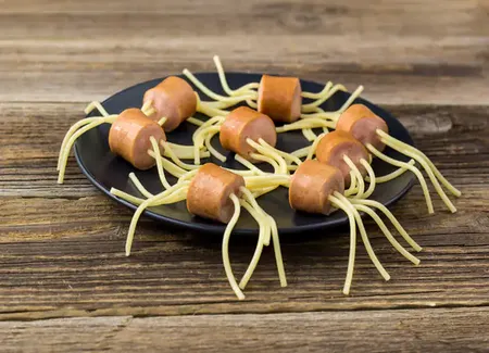 Spaghettis aux knackis