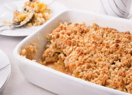 Crumble aux pommes (spécial enfant)