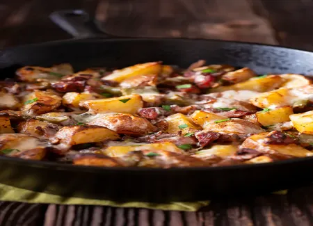 Poêlée campagnarde aux pommes de terre